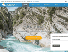 Tablet Screenshot of outdoordirekt.de